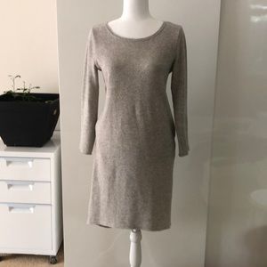 Anthropology asymmetrical knit dress